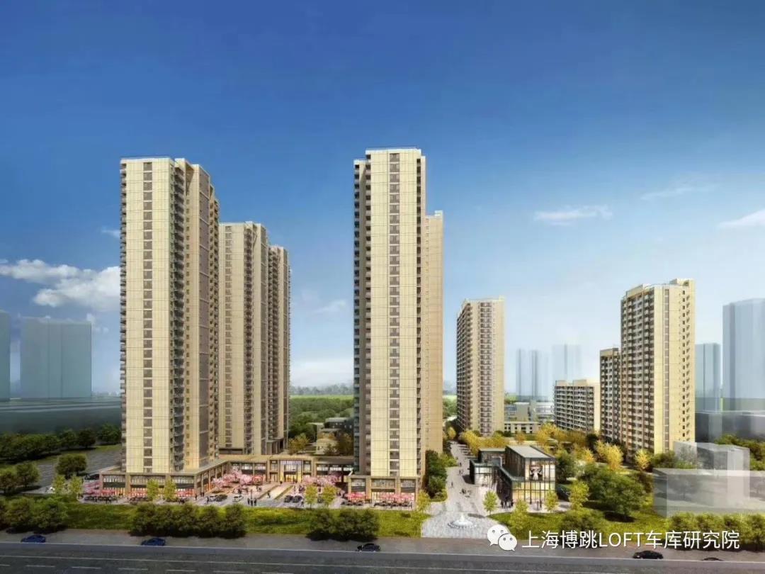 葫芦岛采用了LOFT车库武汉当代集团春风十里项目现已结构封顶！